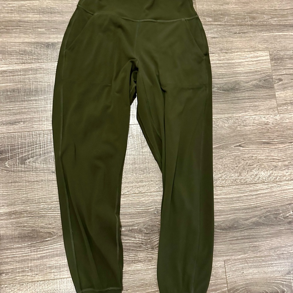 lululemon Align Jogger High-Rise 28” Nulu – green – Size 6 - Picture 11 of 12